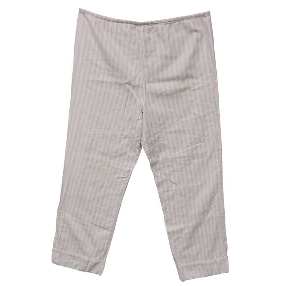 Victoria's Secret Heritage Pajama Set Size XL Pink and White Shirt and Pants - Picture 7 of 14